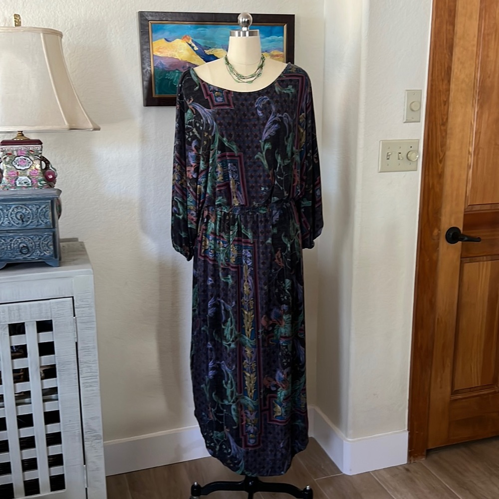 Anthropologie {Daily Practice} ~ Dolman Sleeved Maxi Dress ~ XL